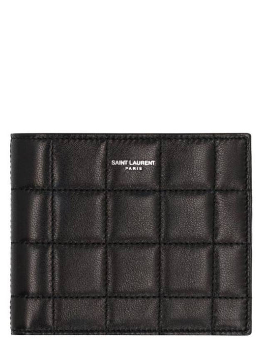 Luxury Saint Laurent Trending 2026 Men’s Wallet 756284AAB8V 1000 BLACK