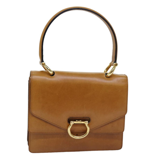 Luxury CELINE Hand Bag Leather Brown 77330