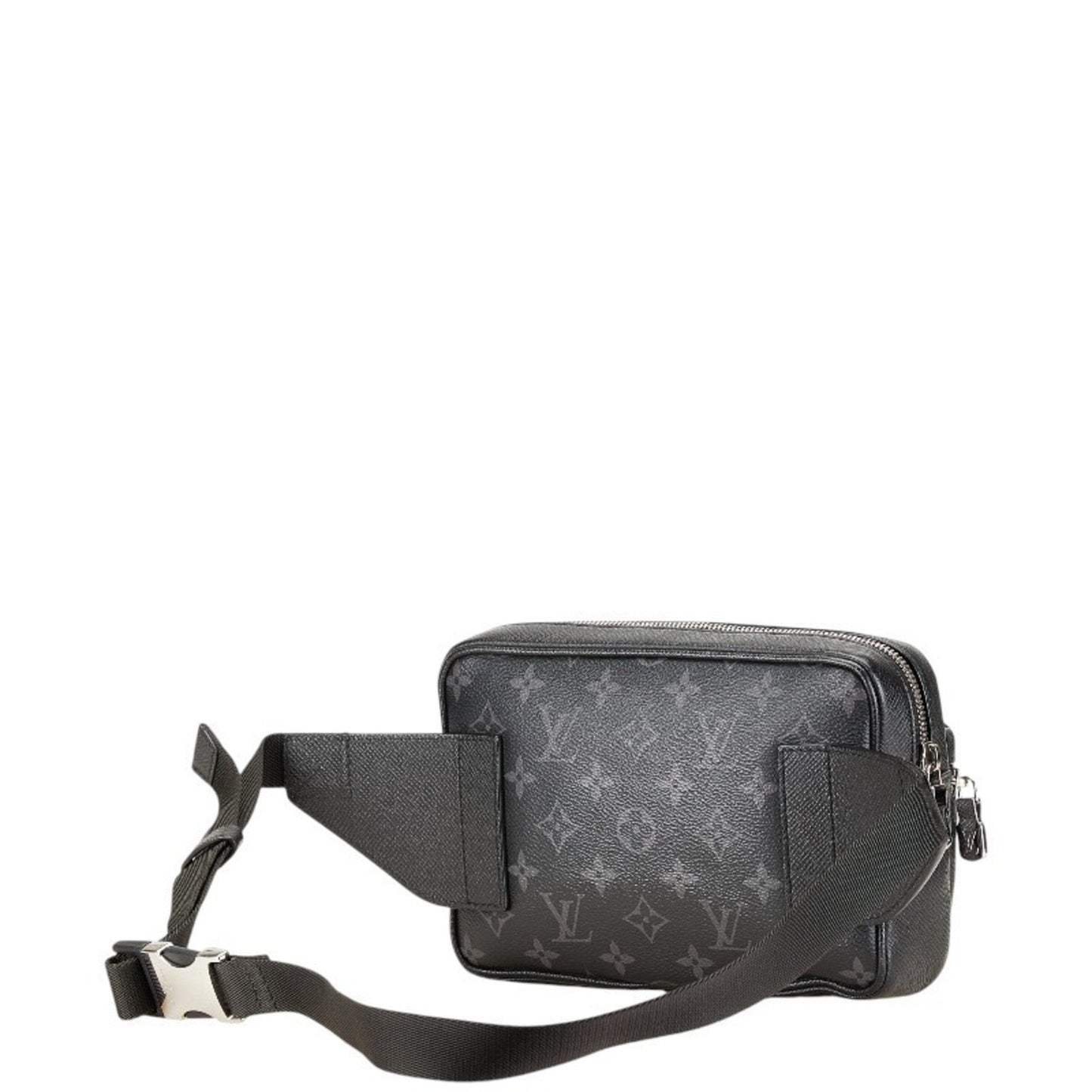Louis Vuitton Monogram Eclipse Monogram Eclipse Noir Taigarama Pvc Leather Fanny Pack