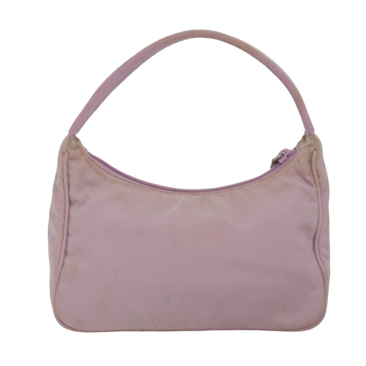 PRADA Hand Bag Nylon Pink Auth