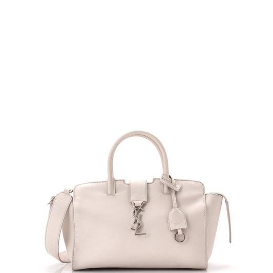 Luxury Saint Laurent Trending 2026 Monogram Cabas Downtown Leather Baby