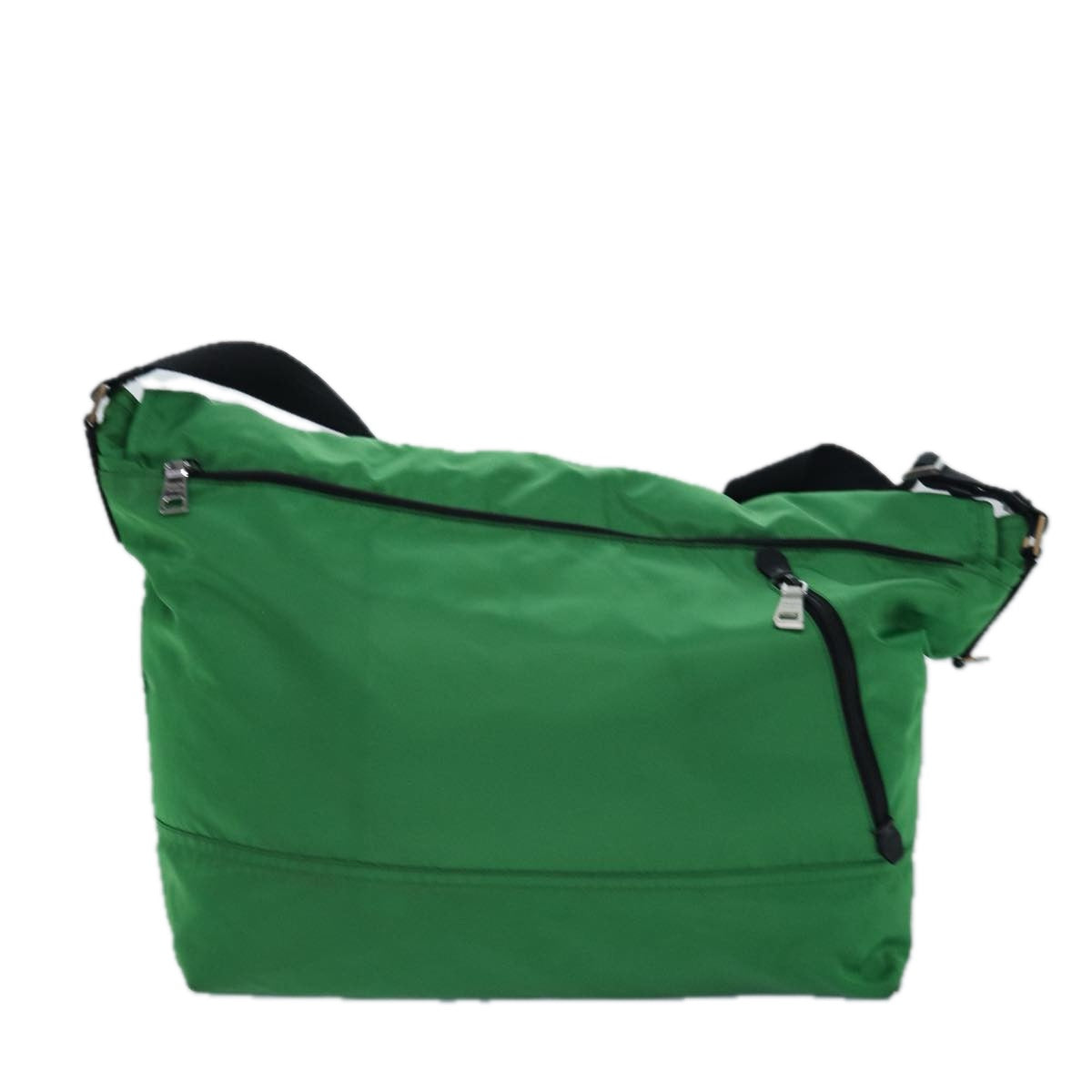 PRADA Shoulder Bag Nylon Green Auth