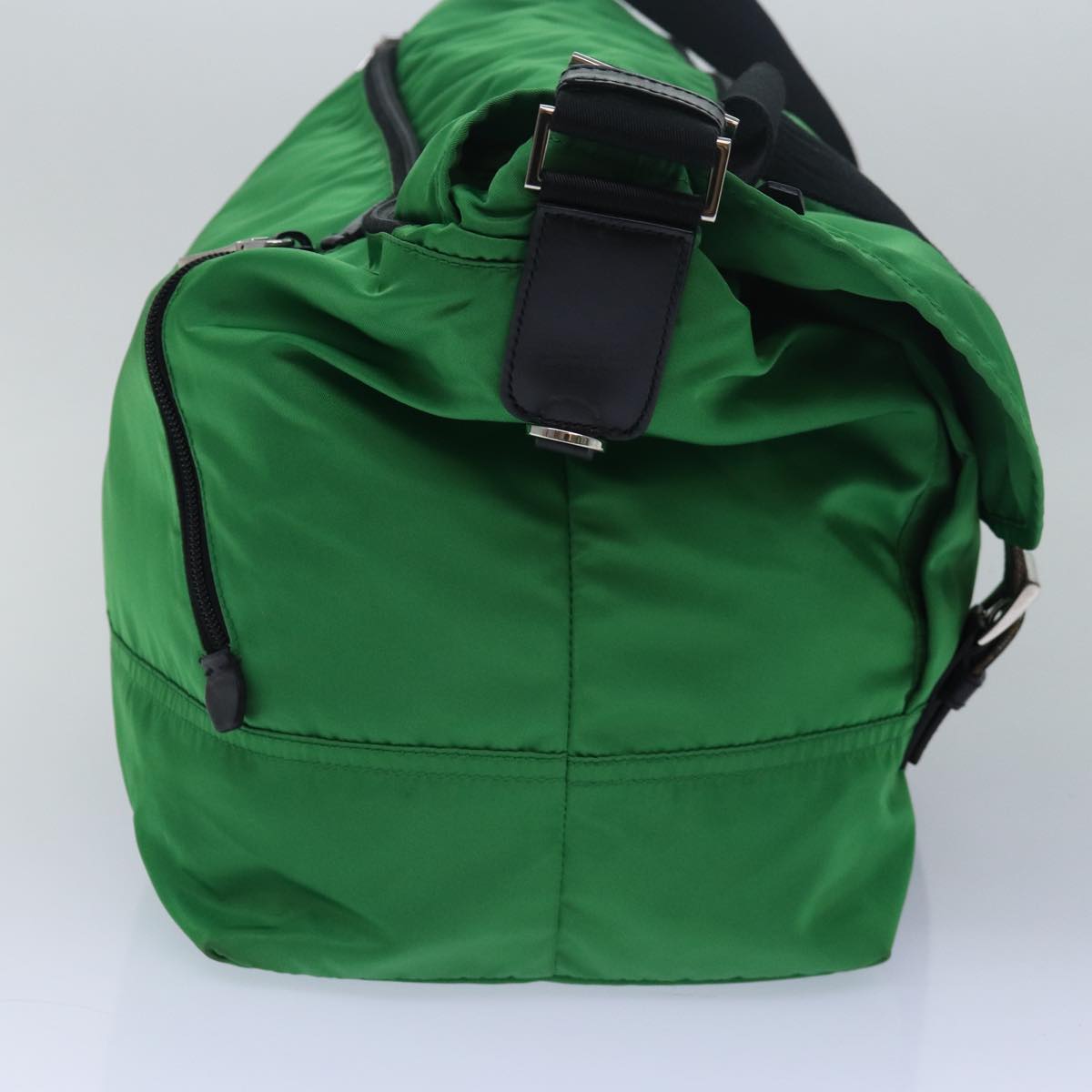 PRADA Shoulder Bag Nylon Green Auth