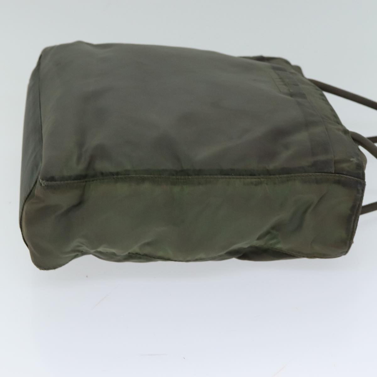 PRADA Tote Bag Nylon Khaki Auth