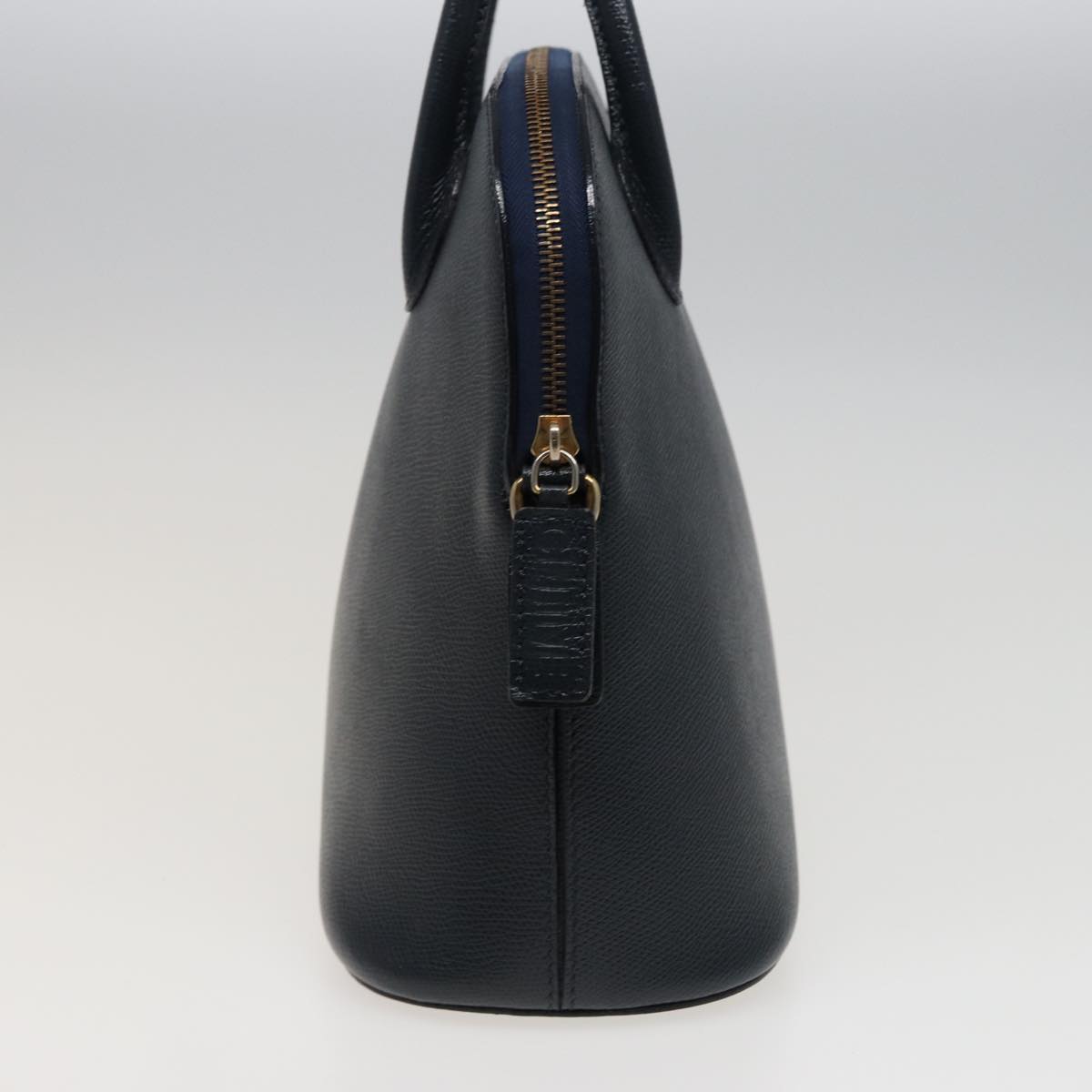 Luxury CELINE Hand Bag Leather Navy 78830