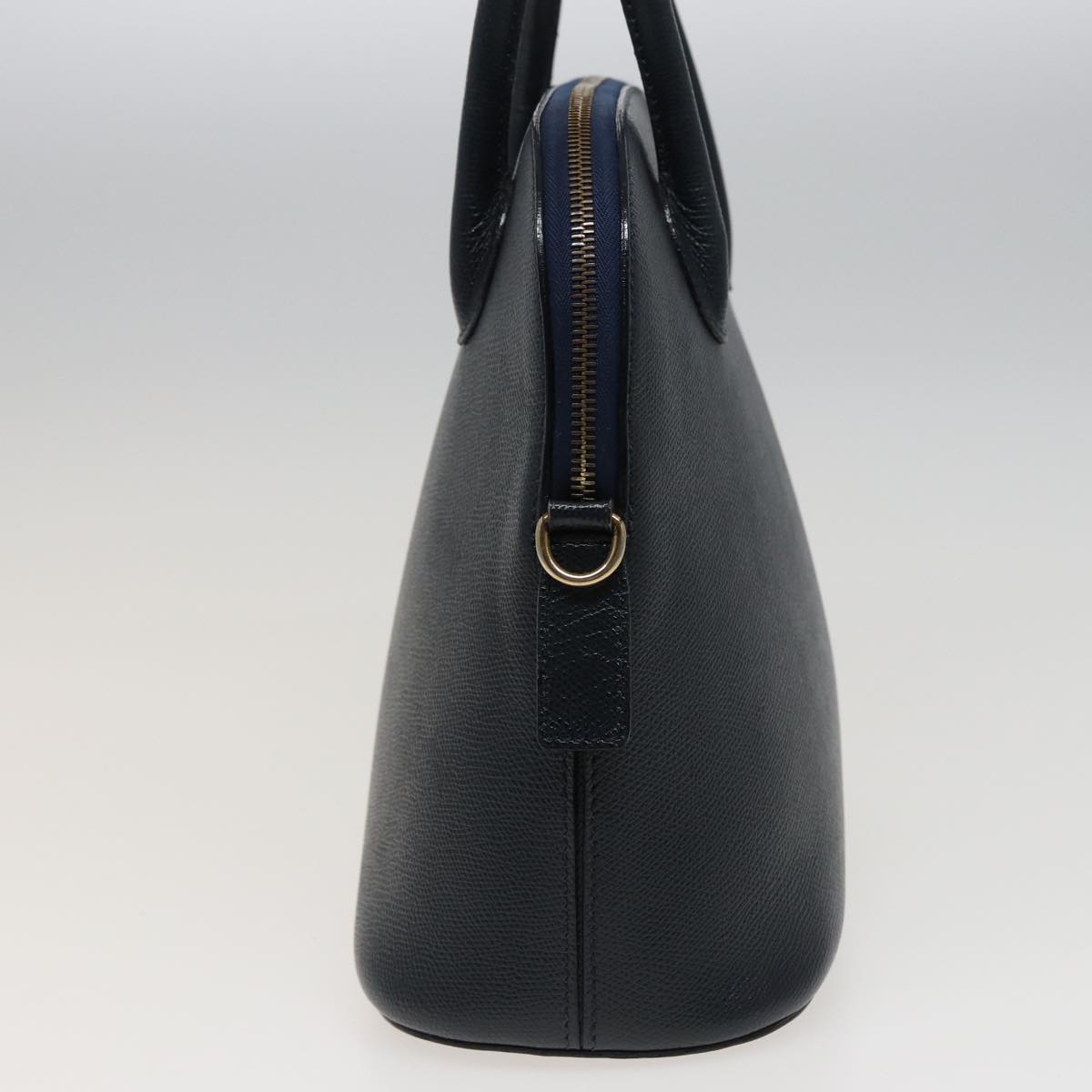Luxury CELINE Hand Bag Leather Navy 78830