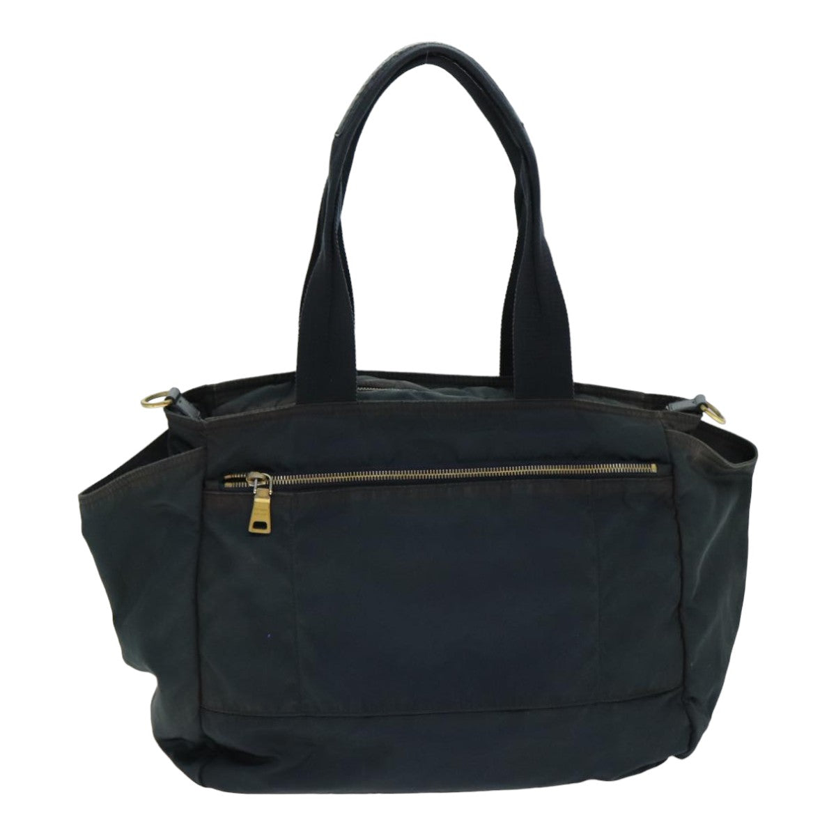 PRADA Tote Bag Nylon 2way Green Auth