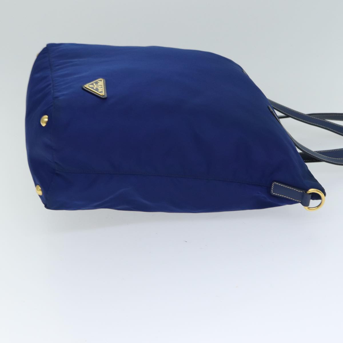 PRADA Tote Bag Nylon 2way Blue Auth