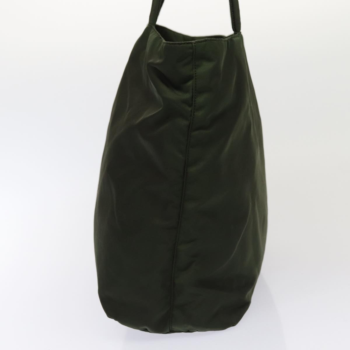 PRADA Tote Bag Nylon Khaki Auth