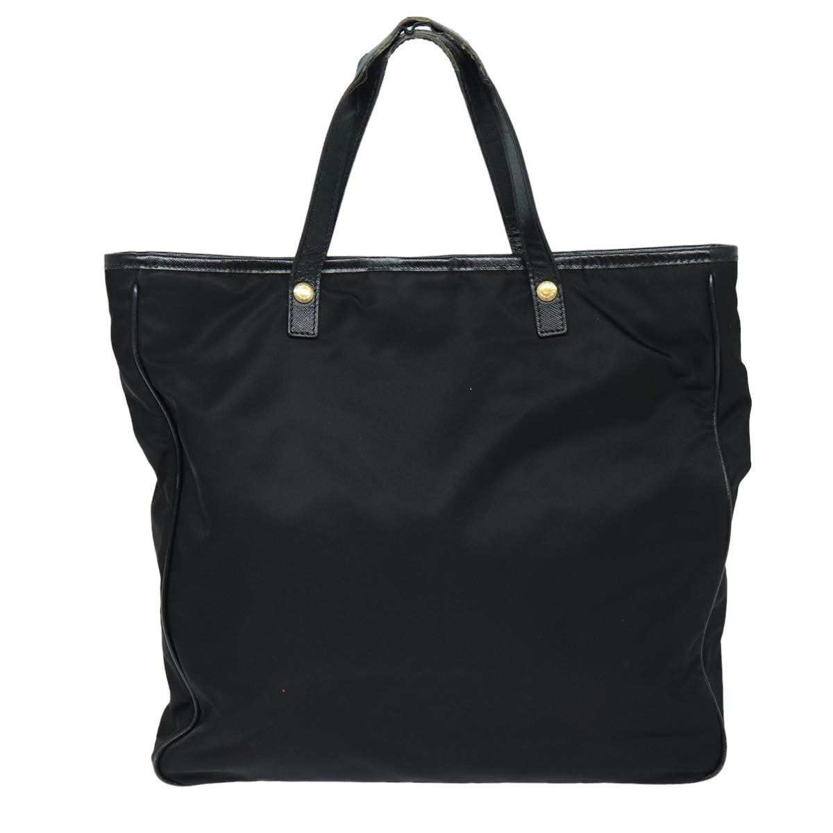 PRADA Tote Bag Nylon 2way Black Auth