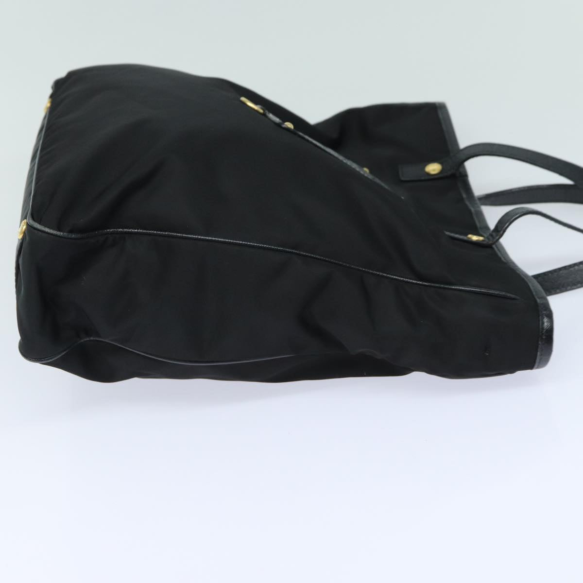 PRADA Tote Bag Nylon 2way Black Auth
