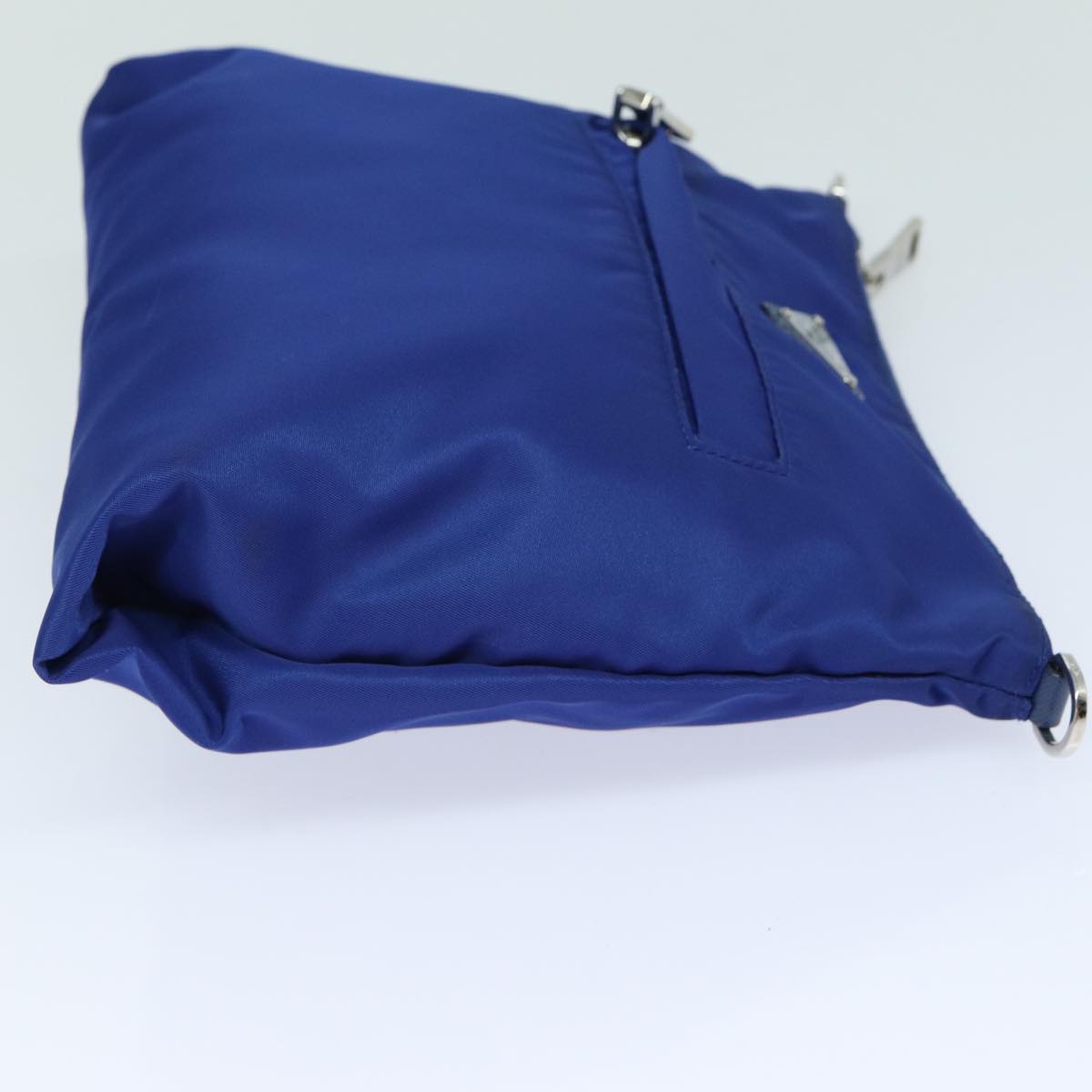 PRADA Shoulder Bag Nylon Blue Auth
