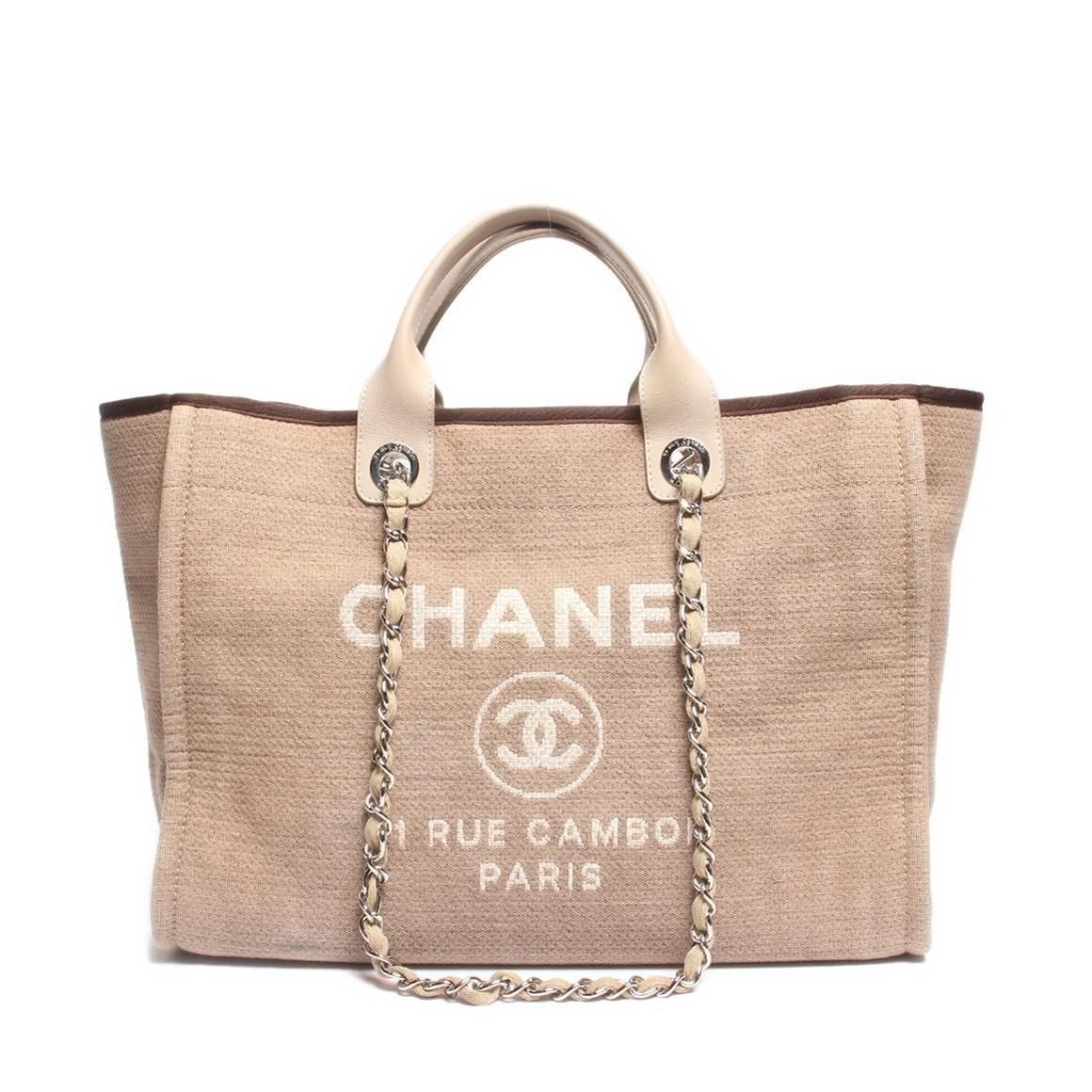 Chanel Deauville Tote Bag - Almora Bags
