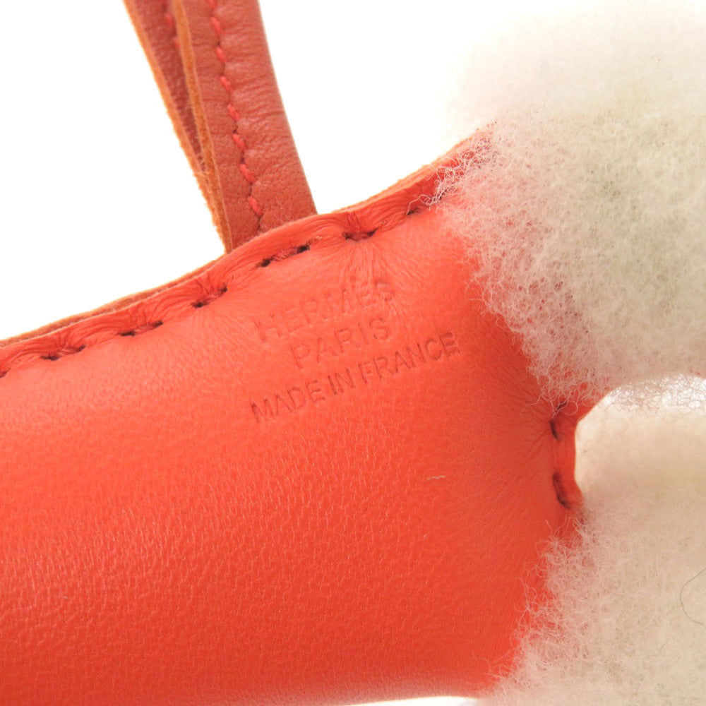 HERMES key ring Annu Milo, Mouton Rose texas Bag charm Buddy Women