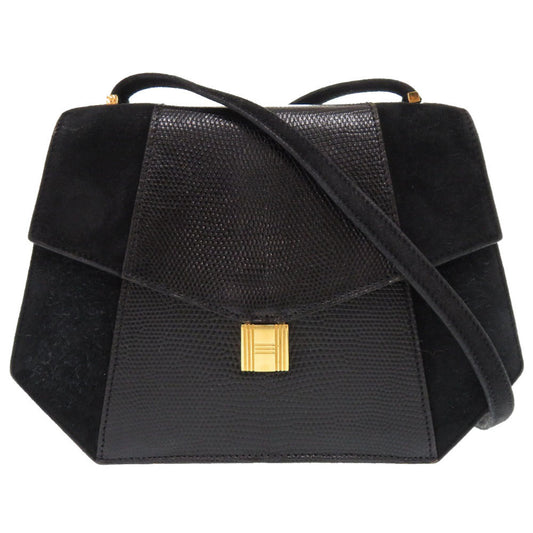 HERMES Shoulder Bag Doblis black Rhapsody Women