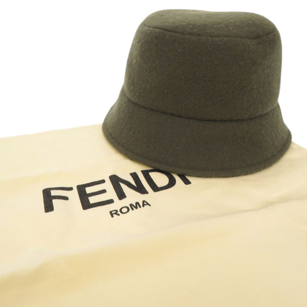 FENDI Other hats FXQ901 wool khaki S