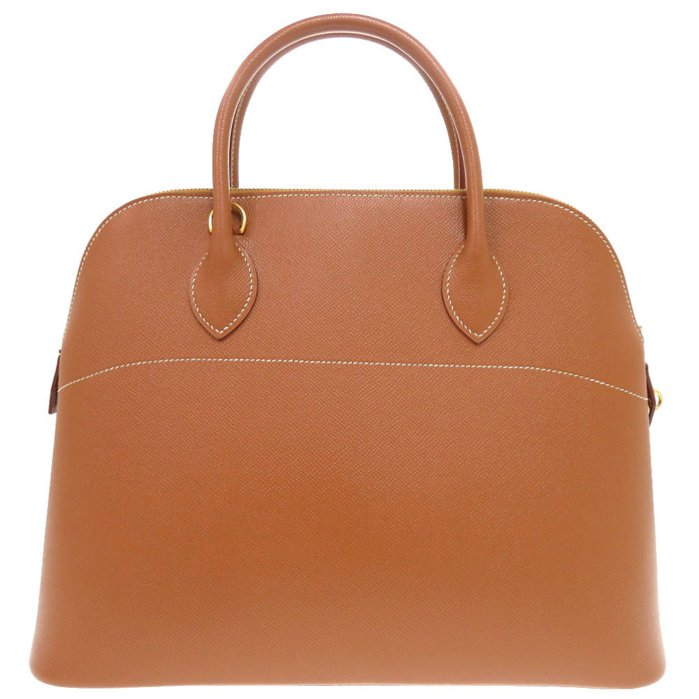 HERMES Handbag Courchevel gold Bored 35