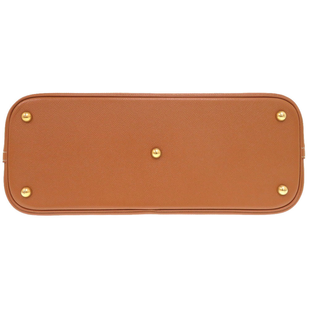 HERMES Handbag Courchevel gold Bored 35