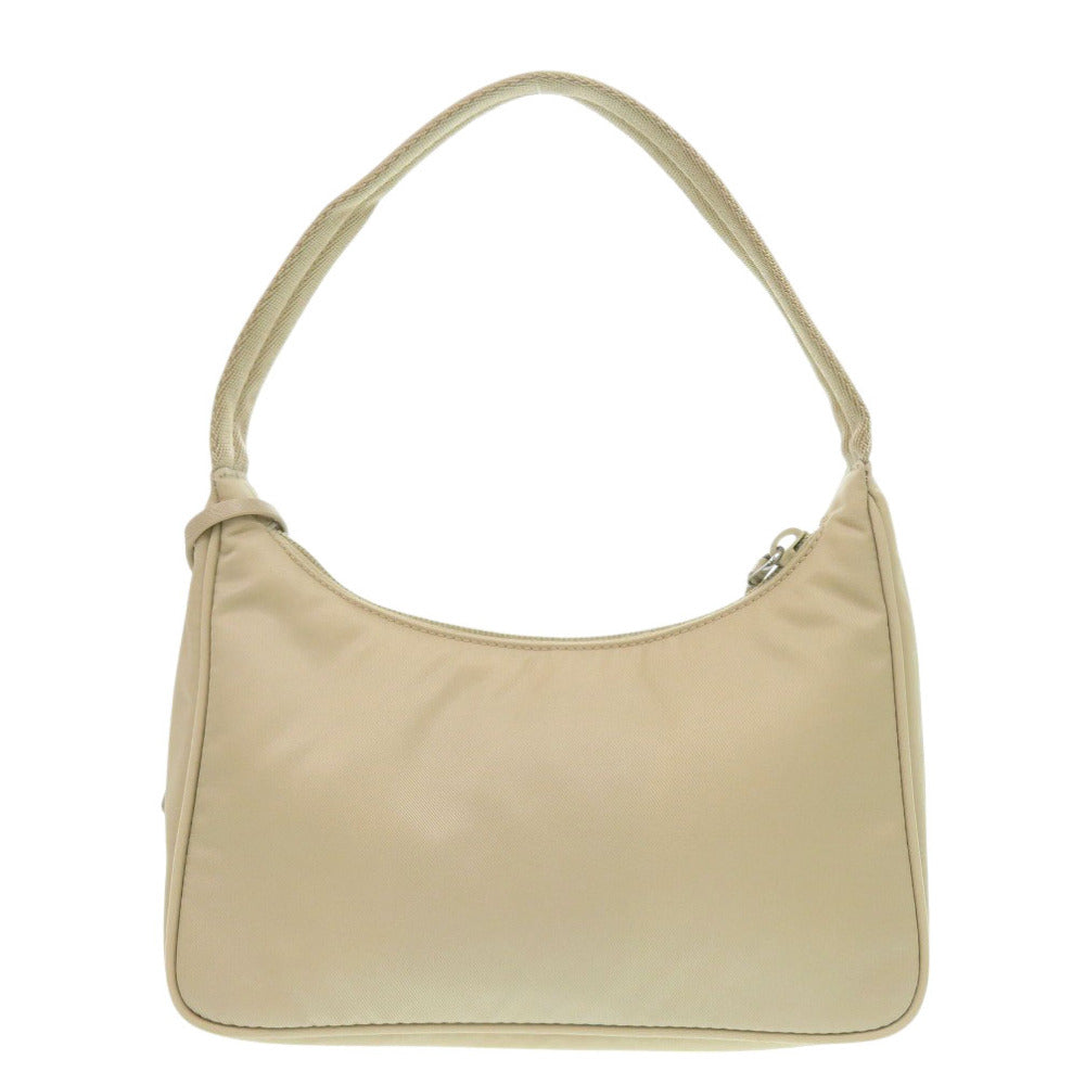 PRADA Handbag Nylon beige Re-Edition 2000 Re-Nylon mini bag