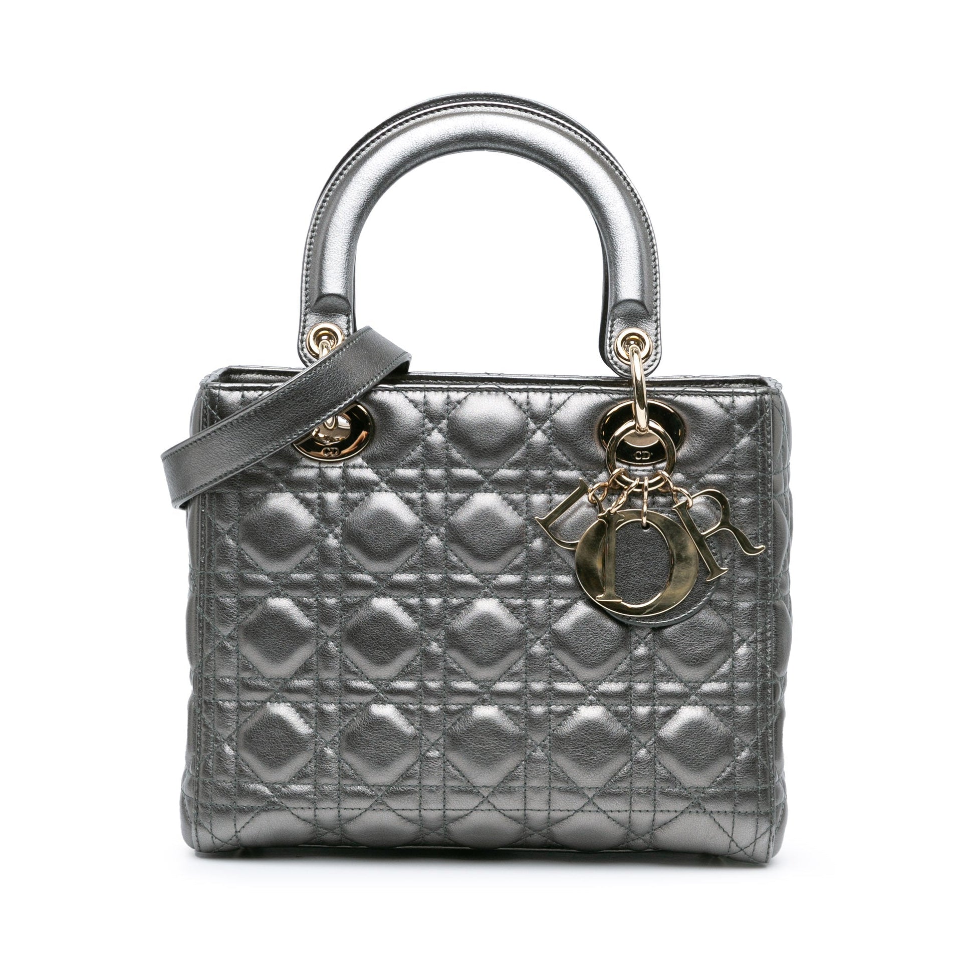 Dior Lady Dior Quilted Leather Handbag