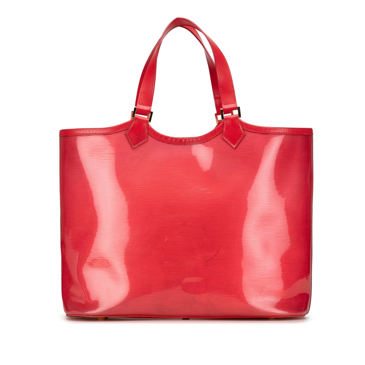 Red Louis Vuitton Epi Plage Lagoon Bay GM Tote Bag