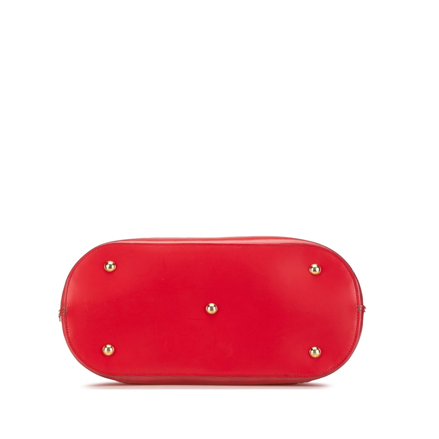 Red Louis Vuitton Epi Plage Lagoon Bay GM Tote Bag