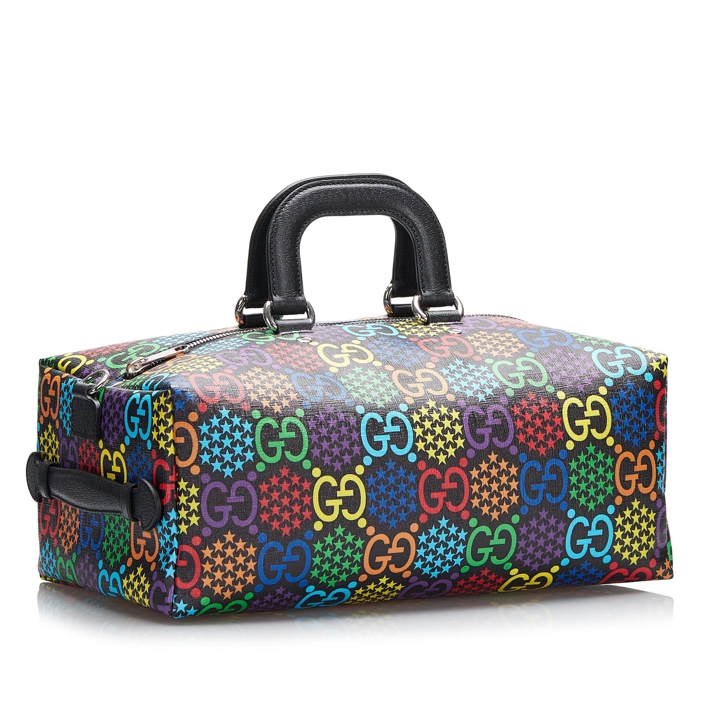 Gucci Canvas Top Handle Handbag