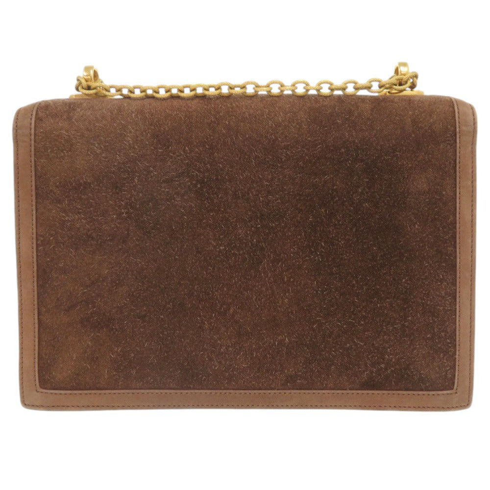 HERMES Shoulder Bag Doblis Brown Alcazar Women