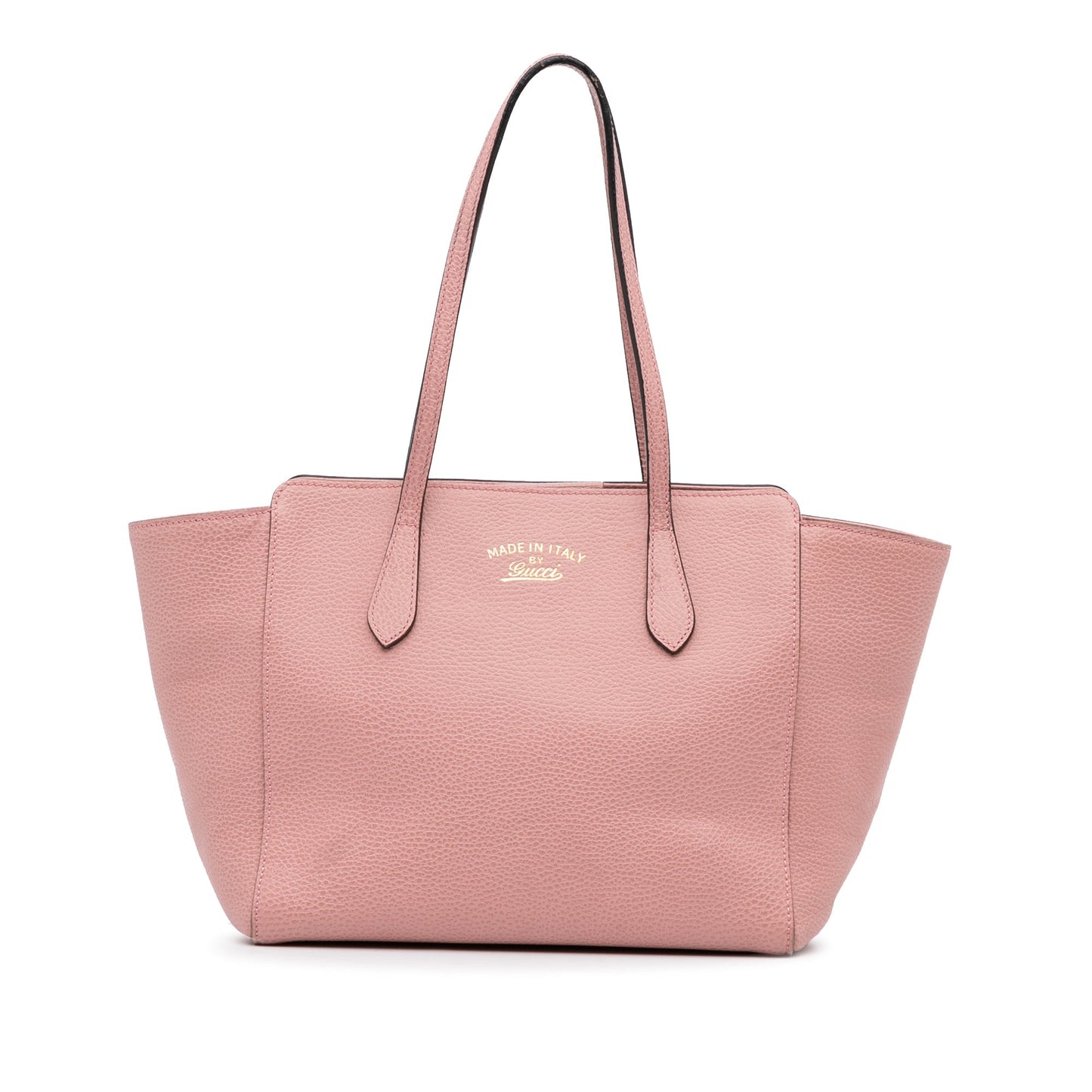 Gucci Pink Leather Tote Style 4
