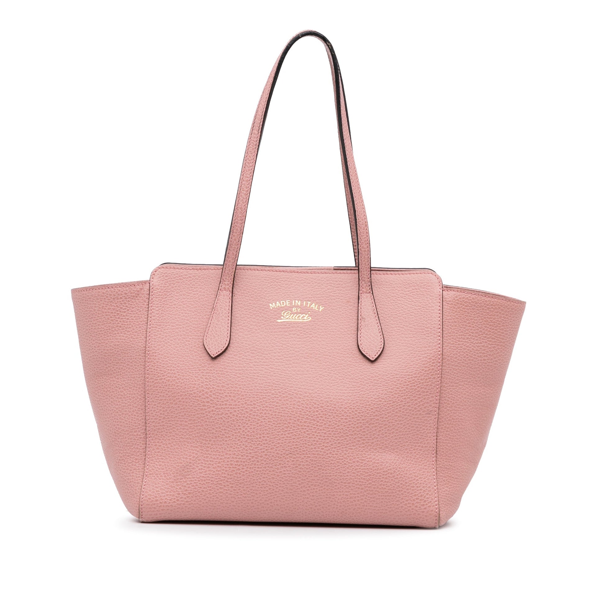 Gucci Pink Leather Tote Style 4