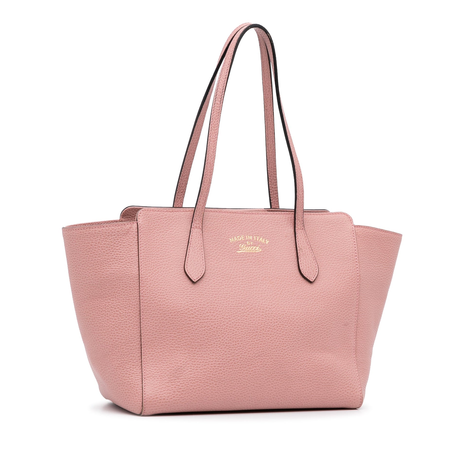 Gucci Pink Leather Tote Style 4
