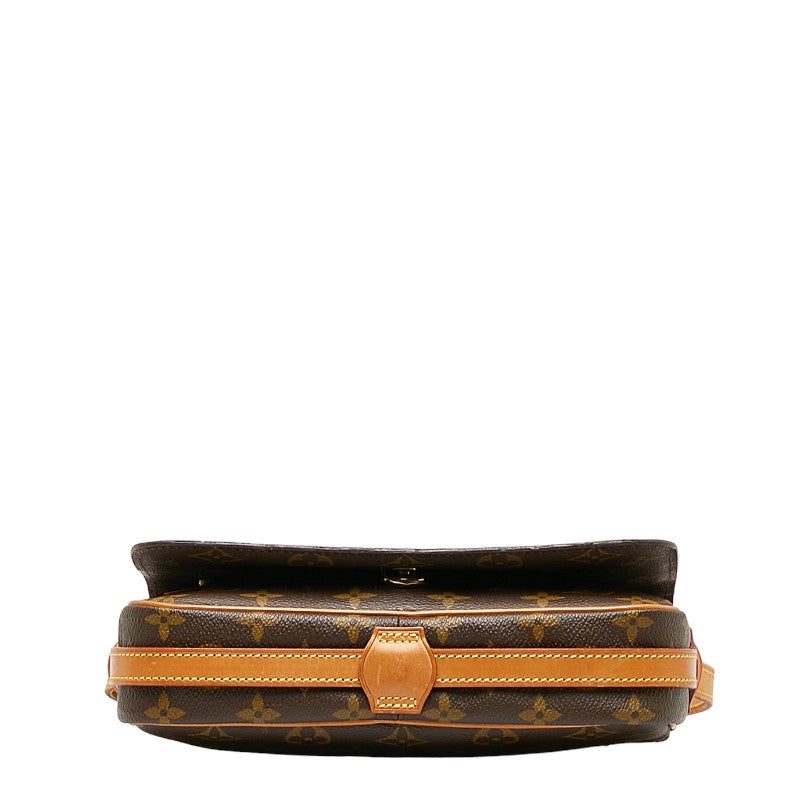 Louis Vuitton Monogram Saint Germain 24 Shoulder Bag Brown PVC Leather