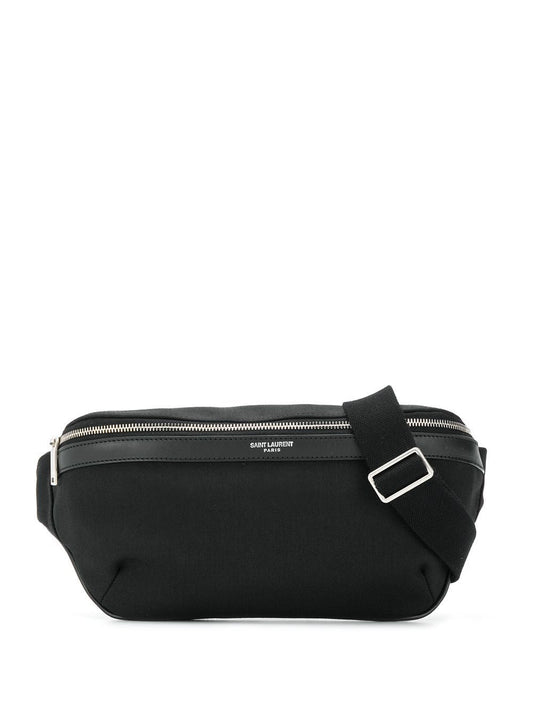 Luxury Saint Laurent Trending 2026 Men's Classic Fanny Pack in Black | 557831GIVLE