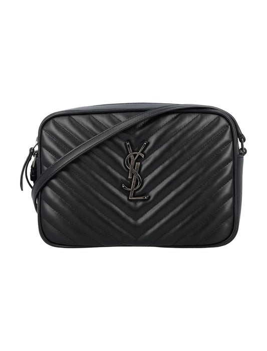 Luxury Saint Laurent Trending 2025 Women's Lou Camera Bag in Black | 24A761554DV704 Color 1000