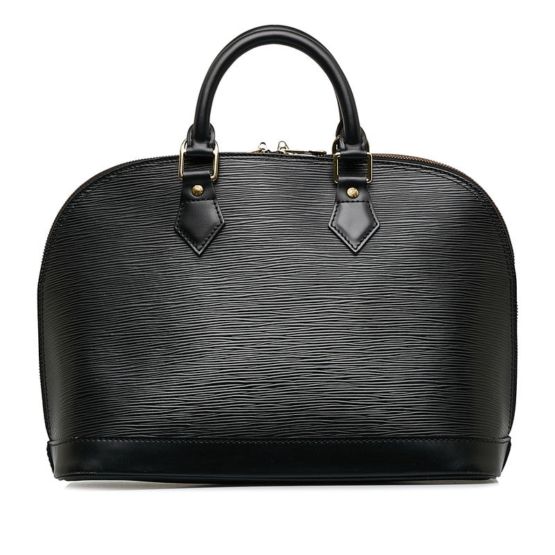 Louis Vuitton Epic Alma Handbag Noir Black Leather Louis Vuitton