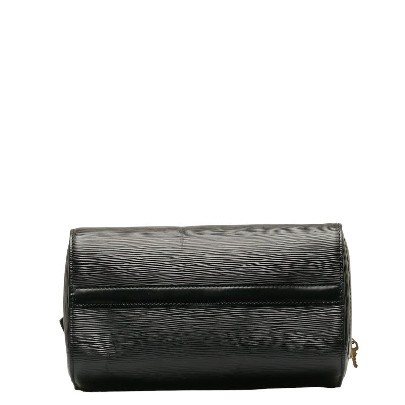 Louis Vuitton Epic Speed 30 Bag Boston Bag Noir Black Leather Lady Louis Vuitton
