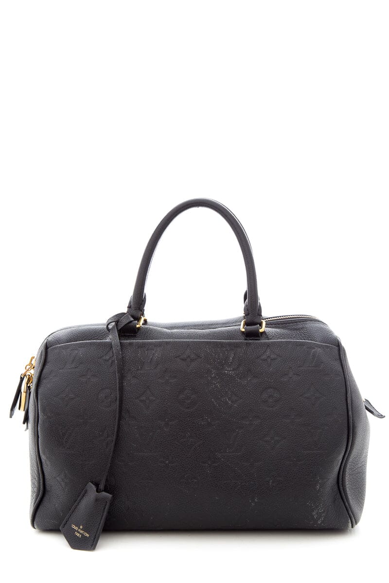 Louis Vuitton Black Monogram Bandouliere Handbag