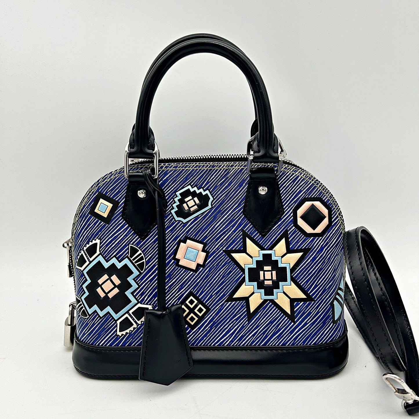 LOUIS VUITTON Epi Azteque Alma PM Light LA20398
