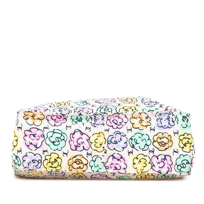 Chanel Camellia Flower Nylon Tote Bag