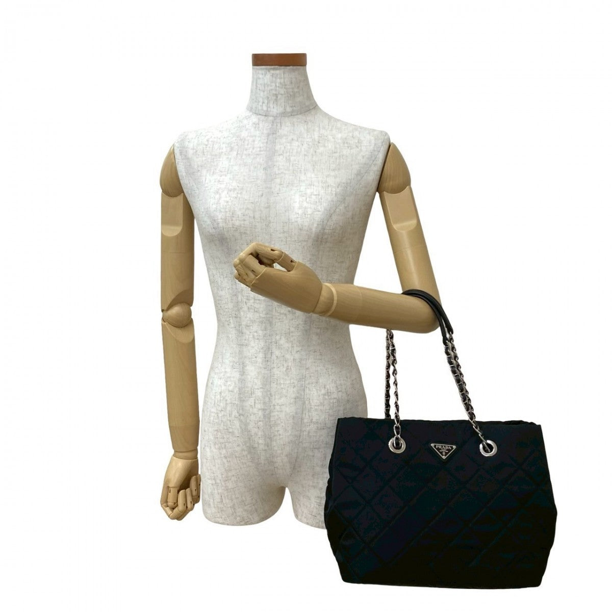 PRADA Shoulder Bag Nylon black