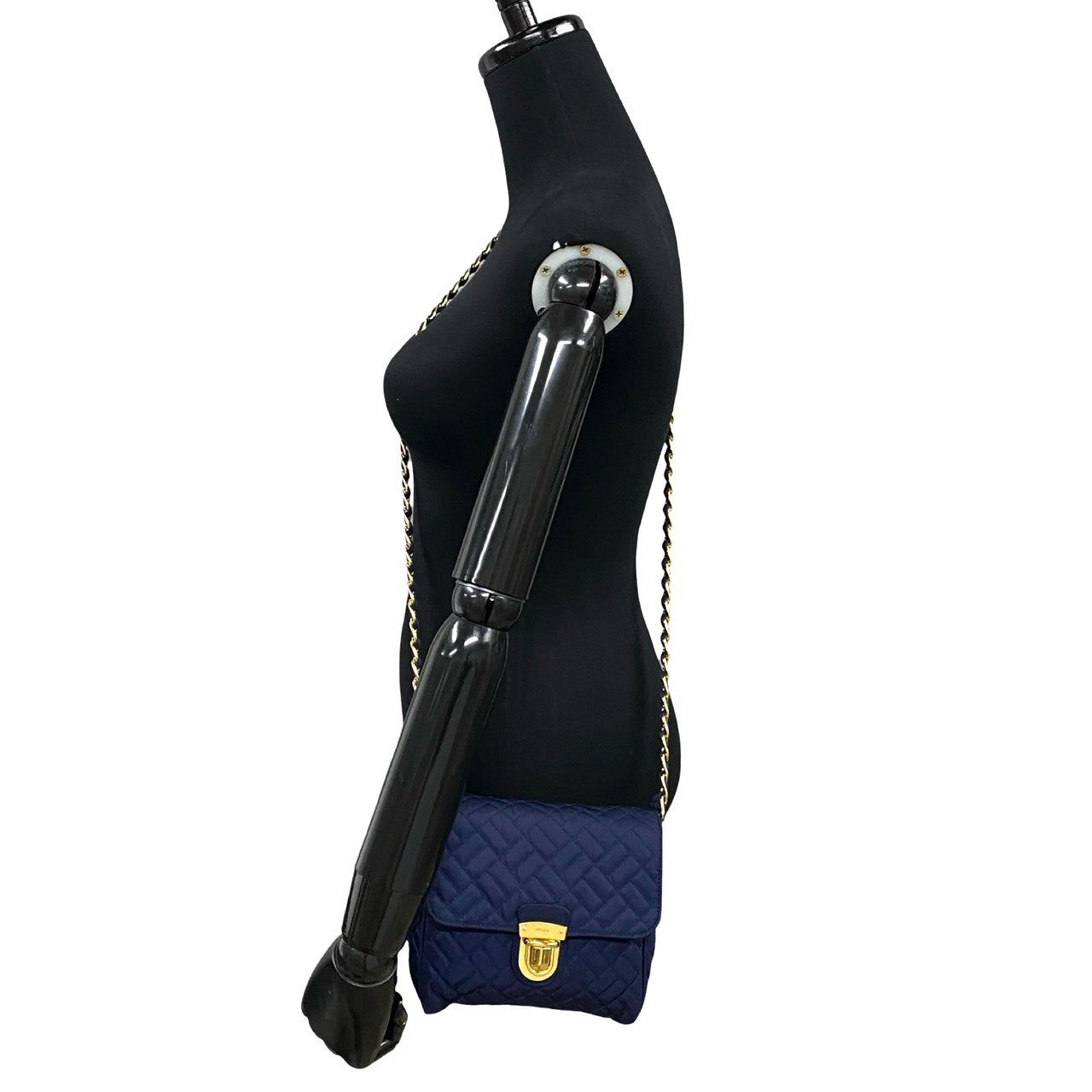 PRADA Shoulder Bag Nylon Navy