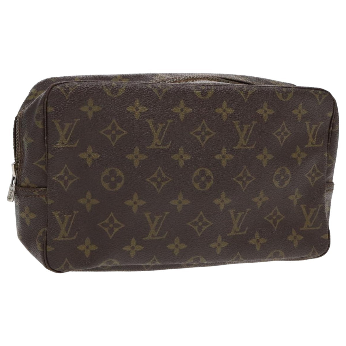 LOUIS VUITTON Monogram Trousse Toilette 28 Clutch Bag M47522 LV Auth 80418