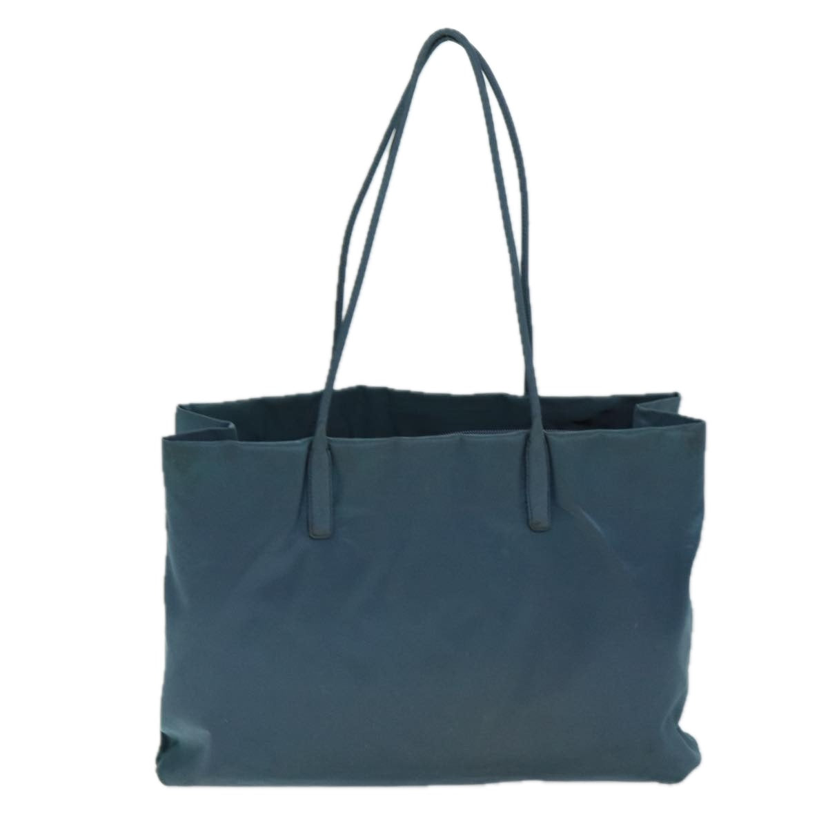 PRADA Tote Bag Nylon Blue Auth