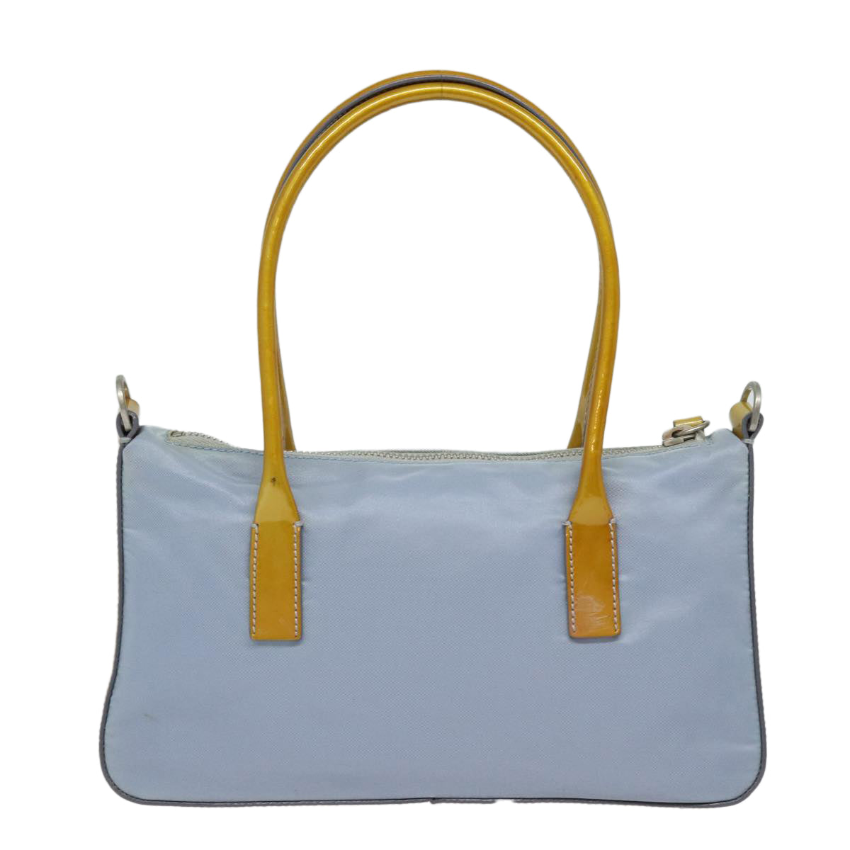 PRADA Hand Bag Nylon 2way Blue Auth