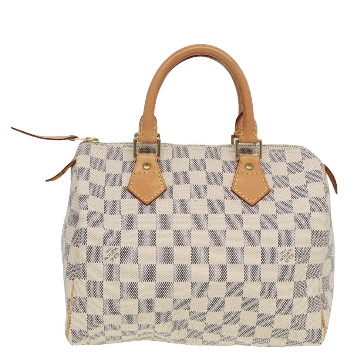 LOUIS VUITTON Damier Azur Hand Bag N41534 LV Auth 80700