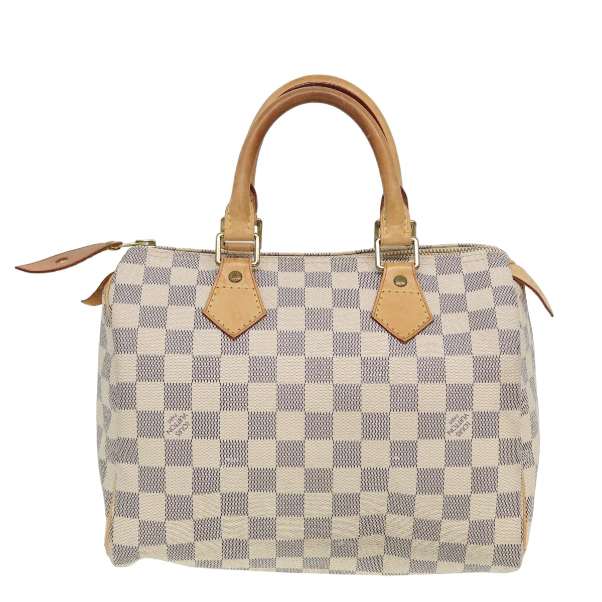 LOUIS VUITTON Damier Azur Hand Bag N41534 LV Auth 80701