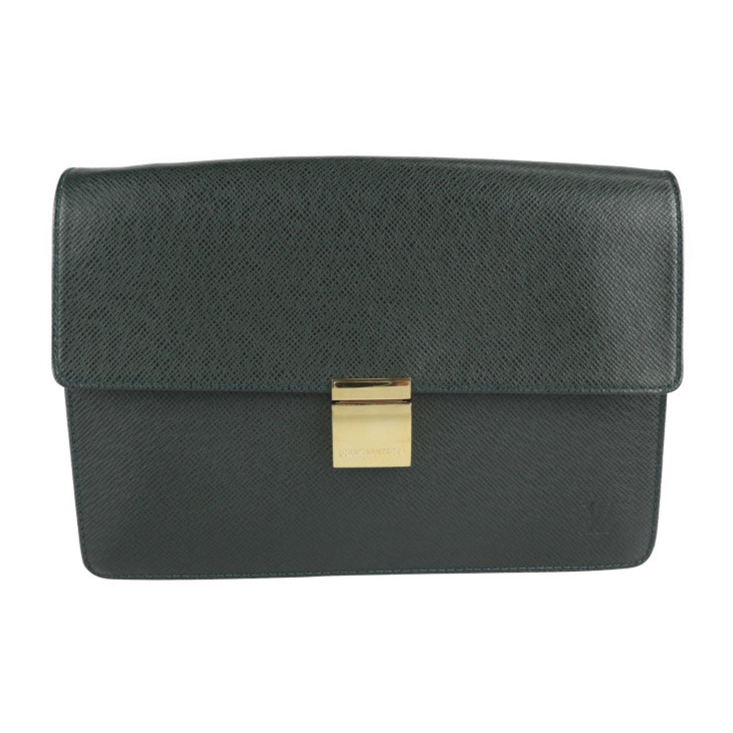 Louis Vuitton Taiga Leather Clutch Bag Handbag