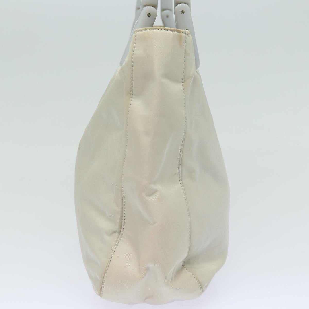 PRADA Shoulder Bag Nylon Gray Auth