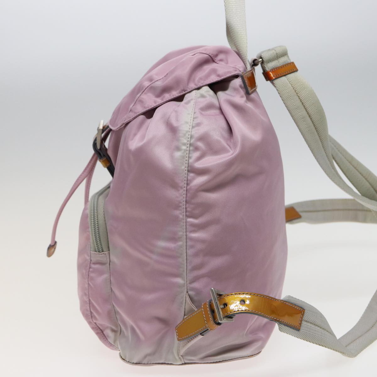 PRADA Backpack Nylon Pink Auth