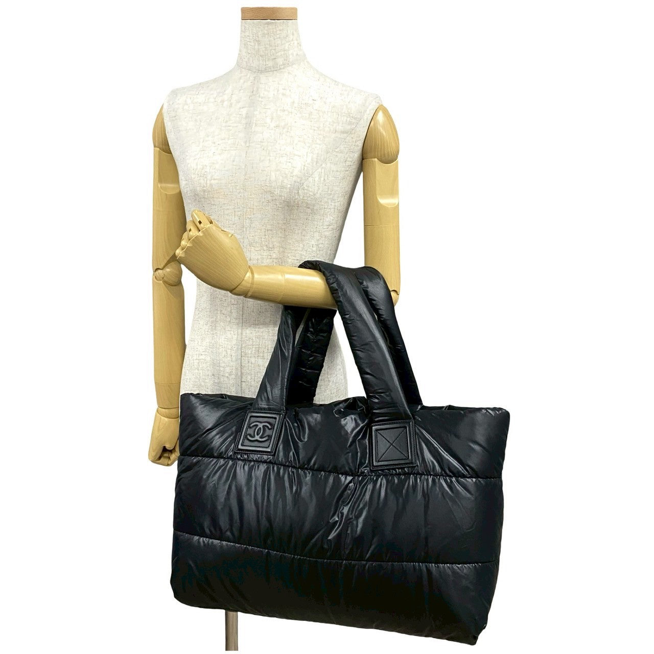 Chanel Coco Cocoon Nylon Tote Bag Classic Flap